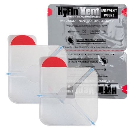 Aek HyFin Chest Seals Twin Pack EN9518